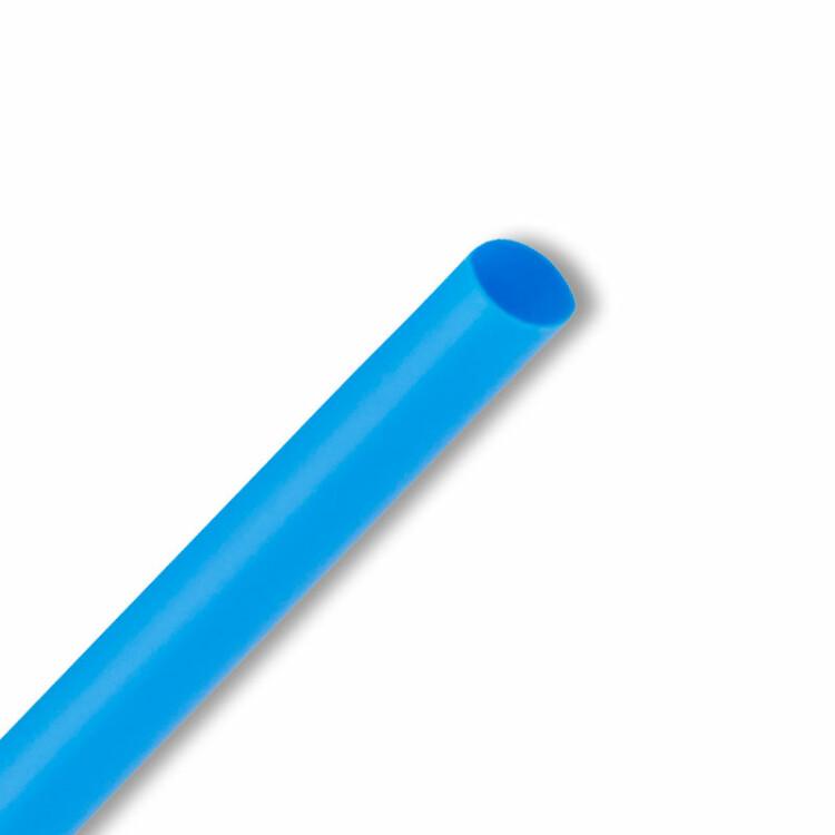Трубка Т/У (3:1) тонкостенная  3/1мм синяя 3М