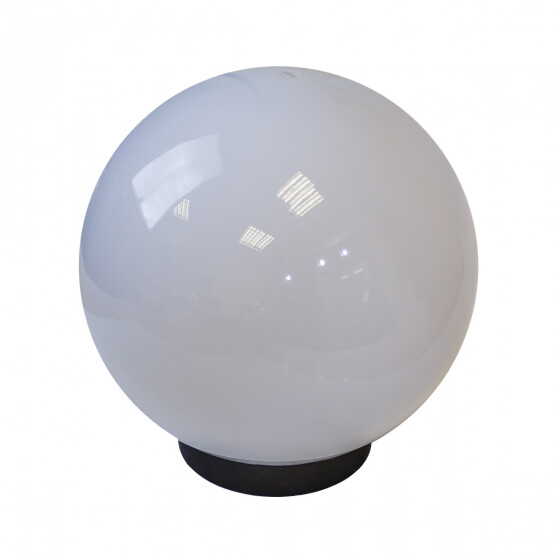 Садово-парковый светильник ЭРА НТУ 01-150-401 шар опаловый на опору / кронштейн IP44 Е27 max150Вт d4