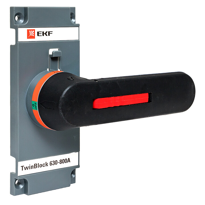 Рукоятка управления для прямой установки на рубильники реверсивные (I-0-II) TwinBlock 630-800А EKF P