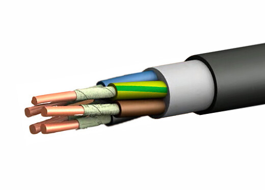 Кабель медный силовой ВВГнг(А)-FRLS   5х2,5 ок(N,PE)-0,66