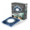 Светильник Gauss Backlight BL068 Квадрат. Черный/Серебро/Хром, Gu5.3, LED 4100K 1/40-Светильники направленного света, споты - купить по низкой цене в интернет-магазине, характеристики, отзывы | АВС-электро