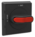 Ручка управления для OT16..125F  черная OHBS2AJE-RUH монтаж на двери селект.тип-Аксессуары для выключателей нагрузки - купить по низкой цене в интернет-магазине, характеристики, отзывы | АВС-электро
