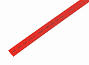 Трубка термоусаживаемая 12/6 мм красная  REXANT