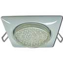 Светильник (ЭСЛ/LED) GX53 встр белый квадрат ECOLA-Светильники даунлайт, точечные - купить по низкой цене в интернет-магазине, характеристики, отзывы | АВС-электро
