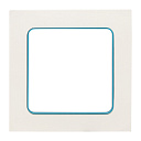 Рамка 1-мест. белая с линией цвета синий Стокгольм EKF PROxima-Рамки для ЭУИ - купить по низкой цене в интернет-магазине, характеристики, отзывы | АВС-электро